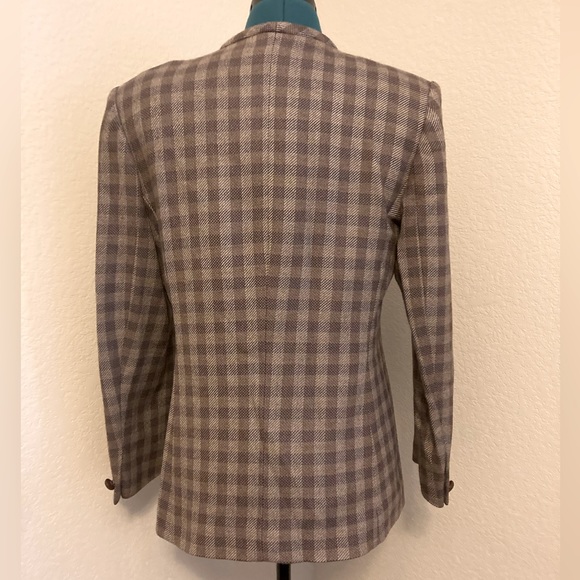 Anne Klein Wool and Cashmere Blazer - Picture 3 of 5